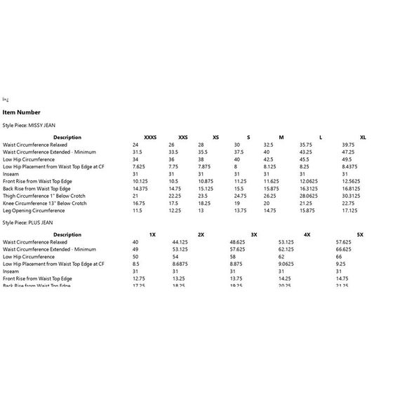 NWOT Quacker Factory Women's Plus Sz Pants 1X DreamJeannes Flat Waist - Picture 4 of 4